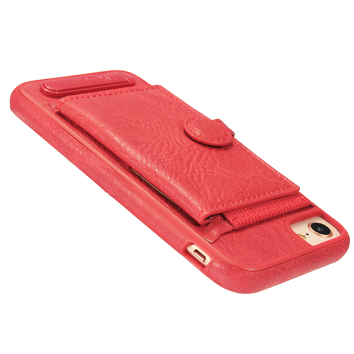 Multifunction-Card-Slot-Bracket-PU-Leather-Shockproof-Case-for-iPhone-8-1229175-6