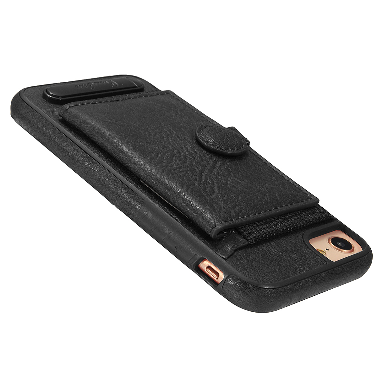 Multifunction-Card-Slot-Bracket-PU-Leather-Shockproof-Case-for-iPhone-8-1229175-10