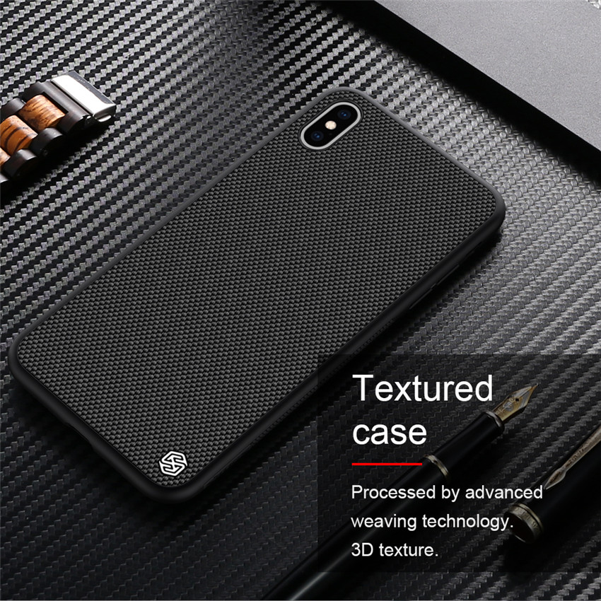 NILLKIN-3D-Textured-Shockproof-Soft-TPU--Hard-PC-Back-Cover-Protective-Case-for-iPhone-XS-MAX-1450256-8