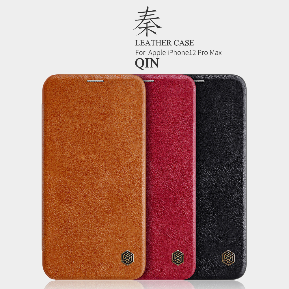 NILLKIN-Bumper-Flip-Shockproof-with-Card-Slot-Full-Cover-PU-Leather-Protective-Case-for-iPhone-12-Pr-1724211-1