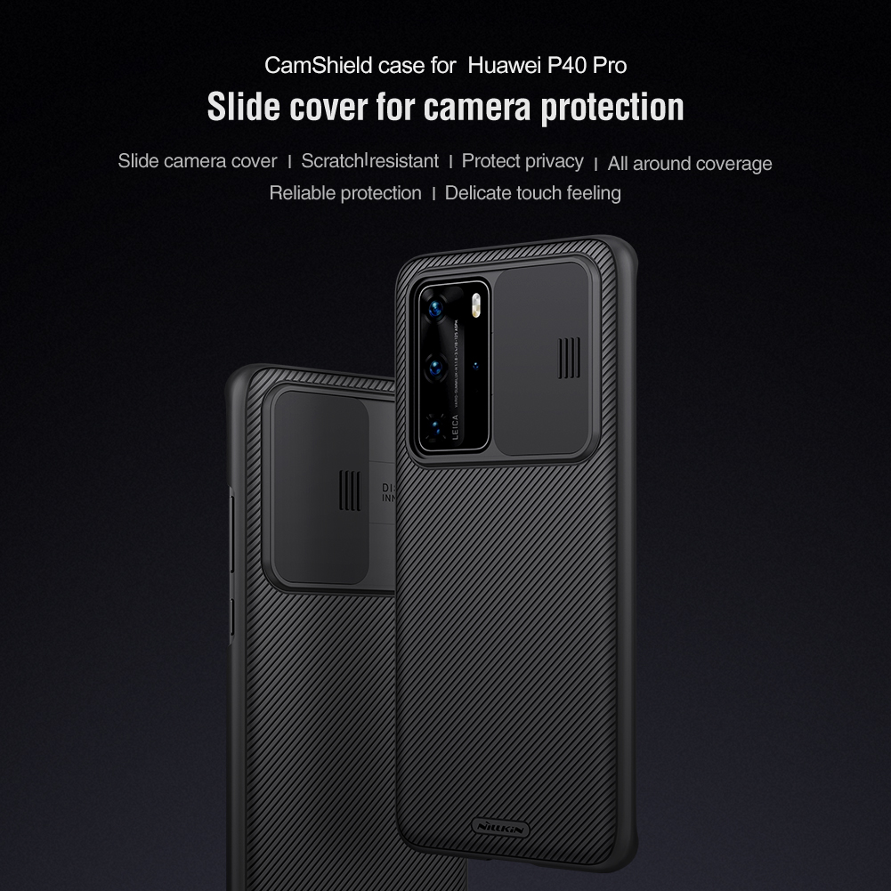 NILLKIN-Bumper-with-Slide-Lens-Cover-Shockproof-Anti-Scratch-TPU--PC-Protective-Case-for-Huawei-P40--1738988-1