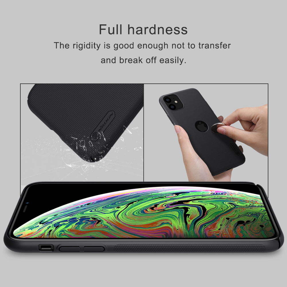 NILLKIN-Luxury-Frosted-Shockproof-Shield-PC-Hard-Protective-Case-for-iPhone-11-61-inch-1581251-3