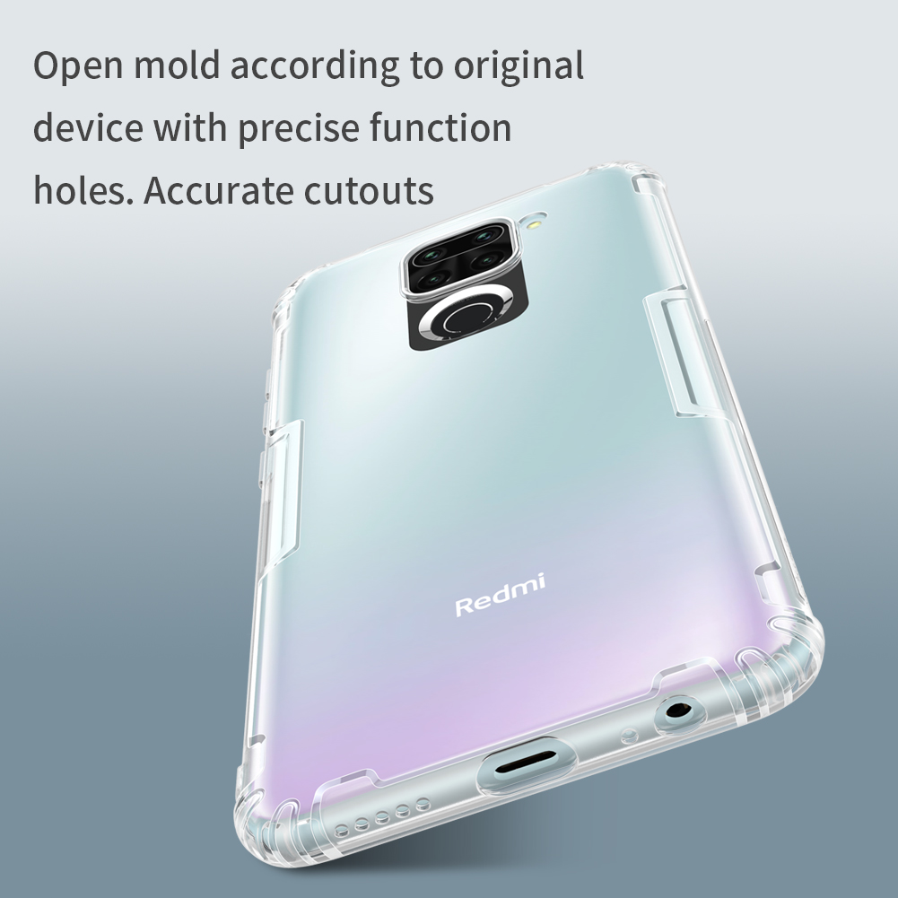NILLKIN-Translucent-Shockproof-Non-slip-Soft-TPU-Protective-Case-for-Xiaomi-Redmi-Note-9--Redmi-10X--1697308-9