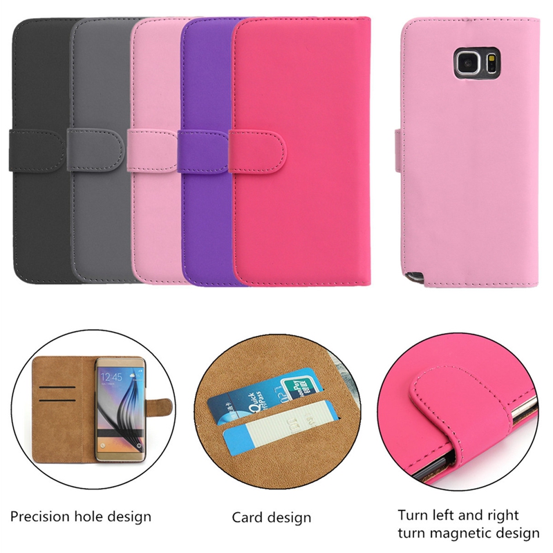 PU-Leather-Flip-Wallet-Card-Slot-Braceket-Case-For-Samsung-Galaxy-Note-5-1137852-2