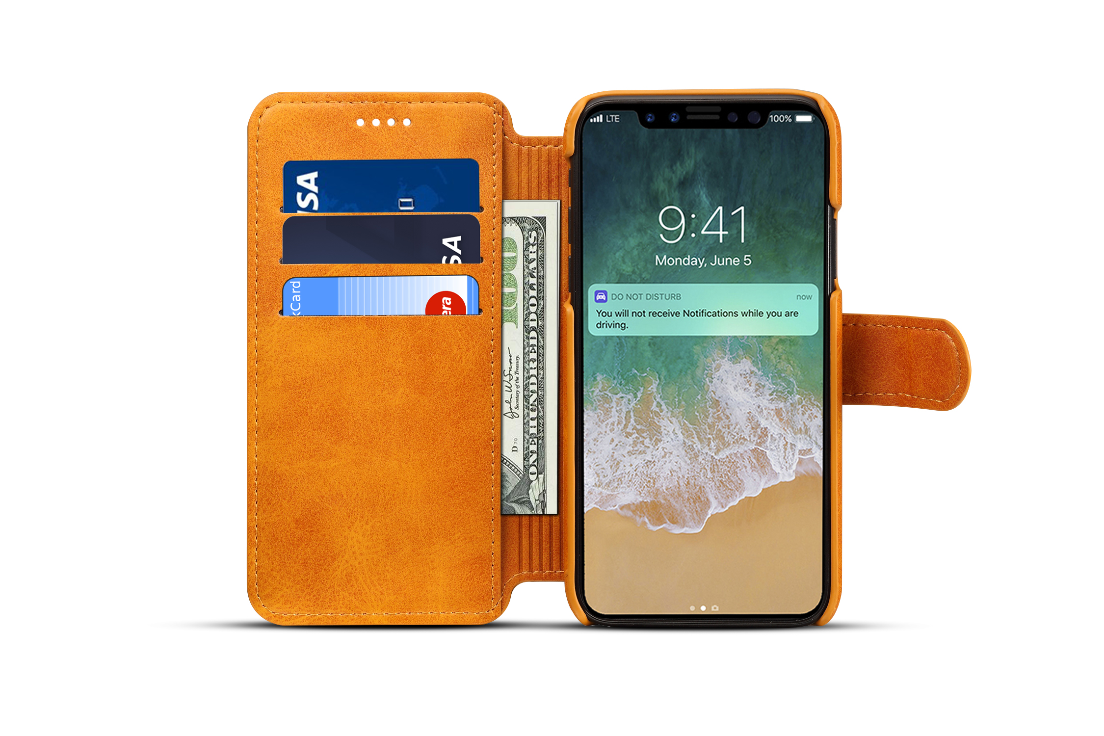 Premium-Cowhide-Wallet-Card-Slot-Kickstand-Case-For-iPhone-X-1242997-2