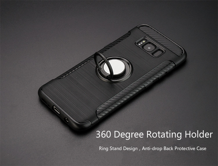 Rotating-Ring-Grip-Holder-Carbon-Fiber-Case-For-Samsung-Galaxy-S8-Plus-1170338-4