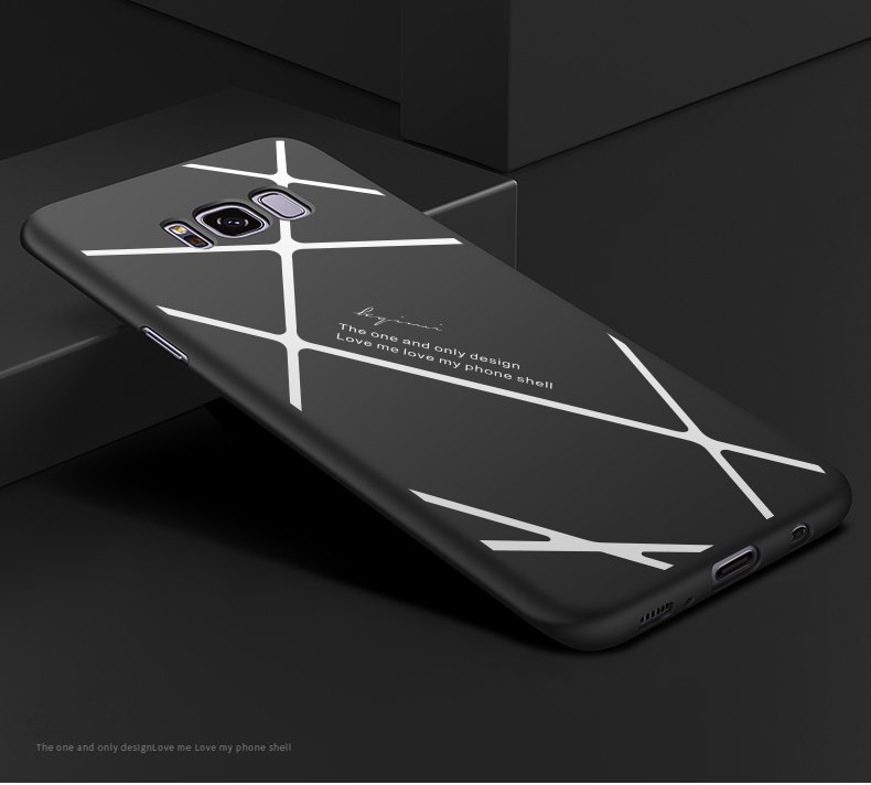 Stripped-Lines-Pattern-Micro-Matte-Anti-Fingerprint-Case-For-Samsung-S8-Plus-1172110-6
