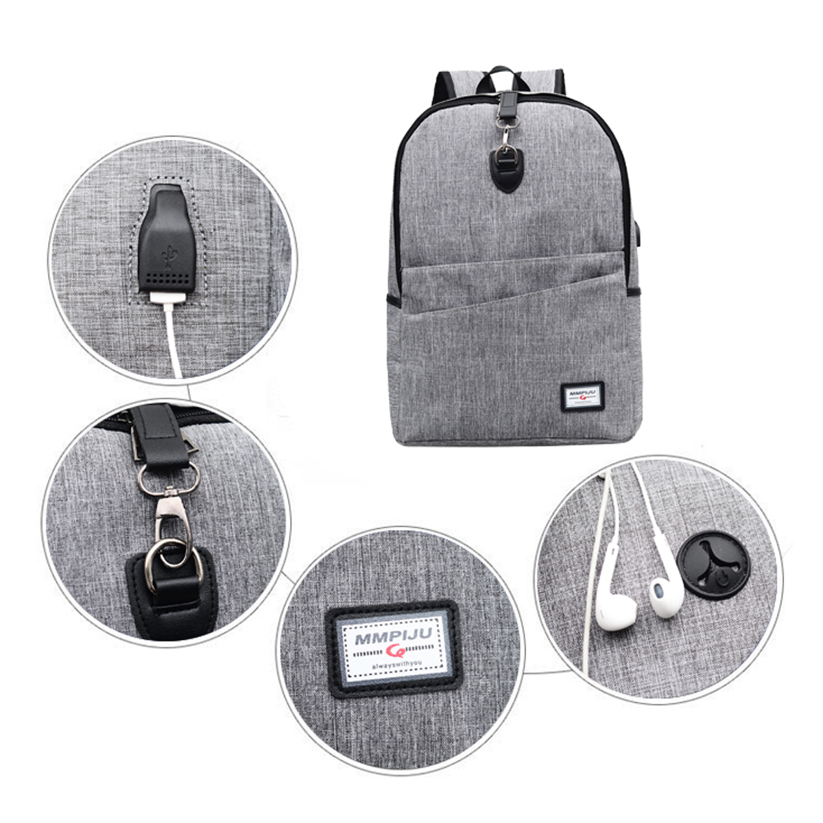 USB-Charging-Backpack-Anti-Thief-Laptop-Travel-Shoulder-Bag-with-Headphone-Plug-for-Macbook-1266101-3