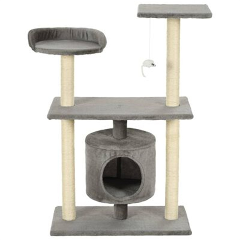 EU-Direct-vidaXL-170512-95cm-Cat-Tree-with-Sisal-Scratching-Posts-Climbing-Protecting-Furniture-1942207-3