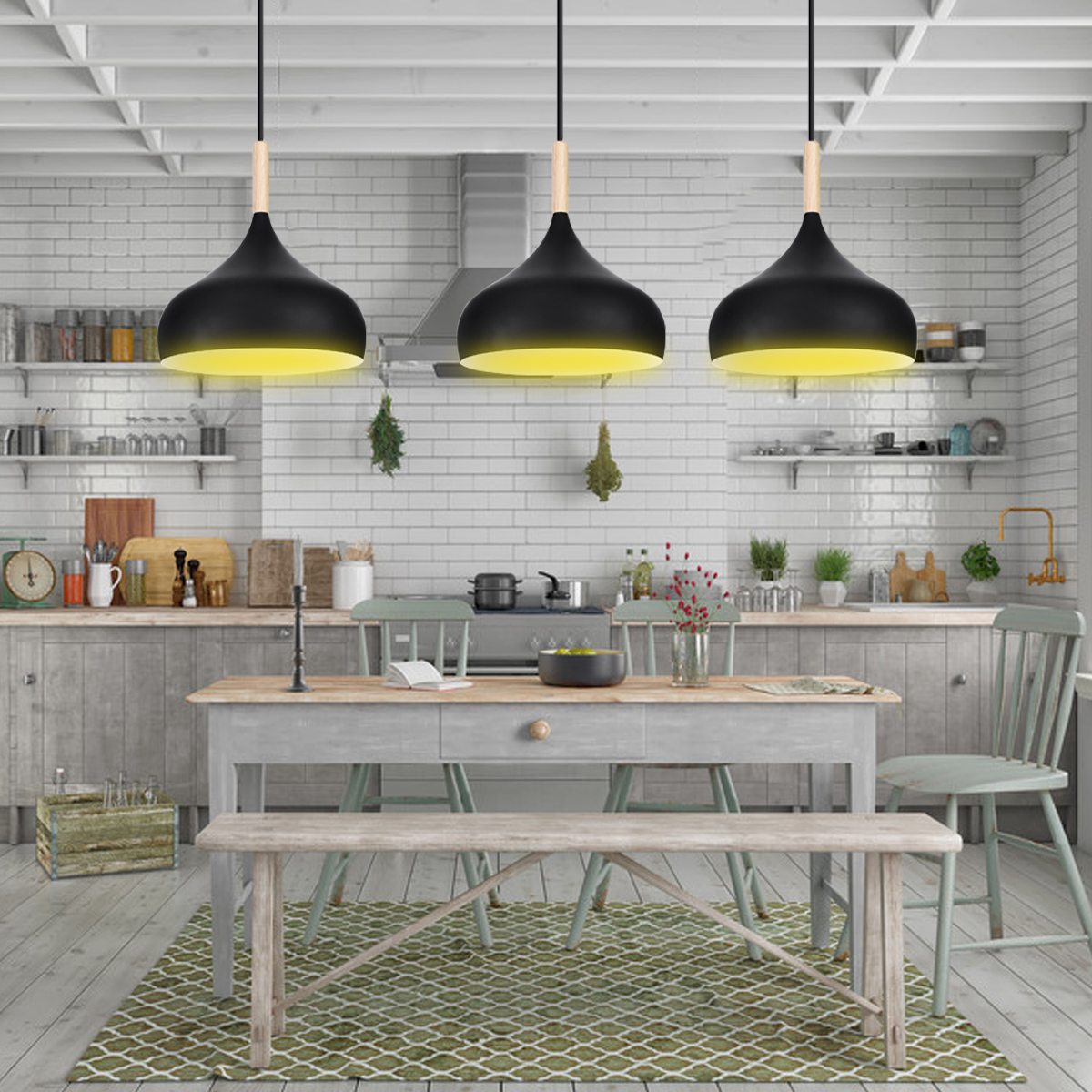 13pcs-Kitchen-Pendant-Light-Bar-Lamp-Wood-Pendant-Lighting-Modern-Ceiling-Light-1828450-8