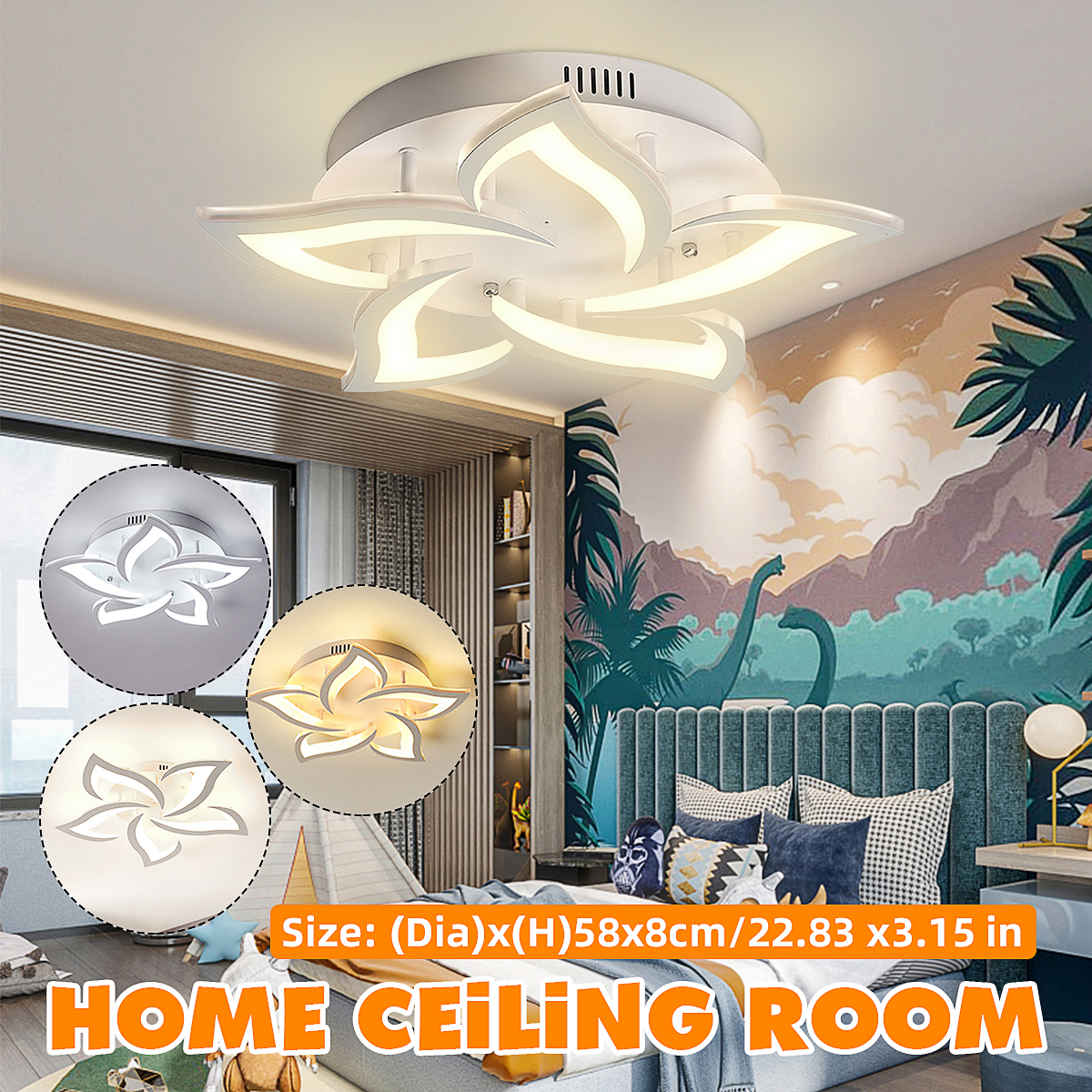 30W-LED-Ceiling-Light-Pendant-Lamp-Hallway-Bedroom-Dimmable-Remote-Fixture-Decor-1753788-1