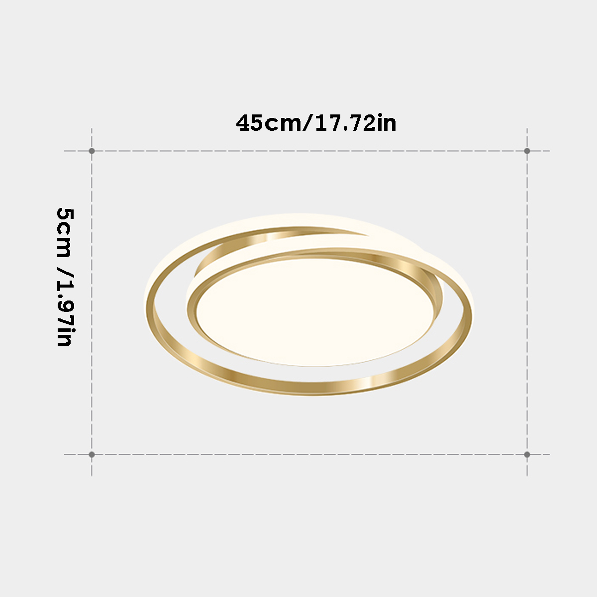 38W-455CM-AC175-265V-LED-Ceiling-Light-Fixture-Gold-Ring-Modern-Home-Living-Room-Decor-1774530-3