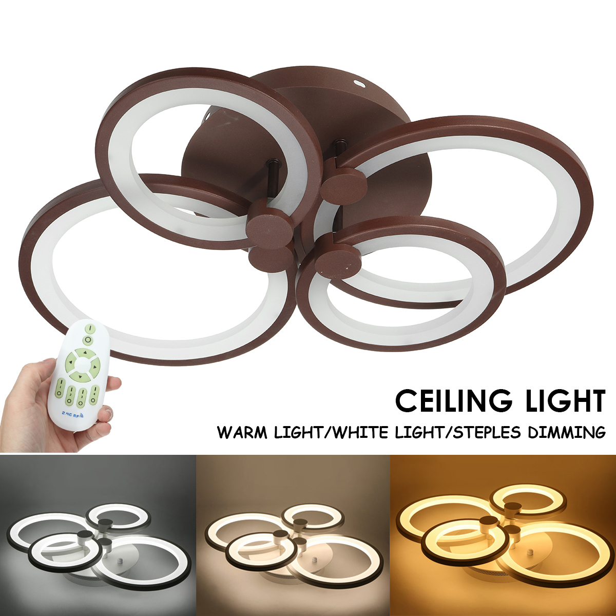 4-Heads-LED-Ceiling-Light-Pendant-Lamp-Hallway-Dimmable-Remote-Control-Fixture-1675210-2