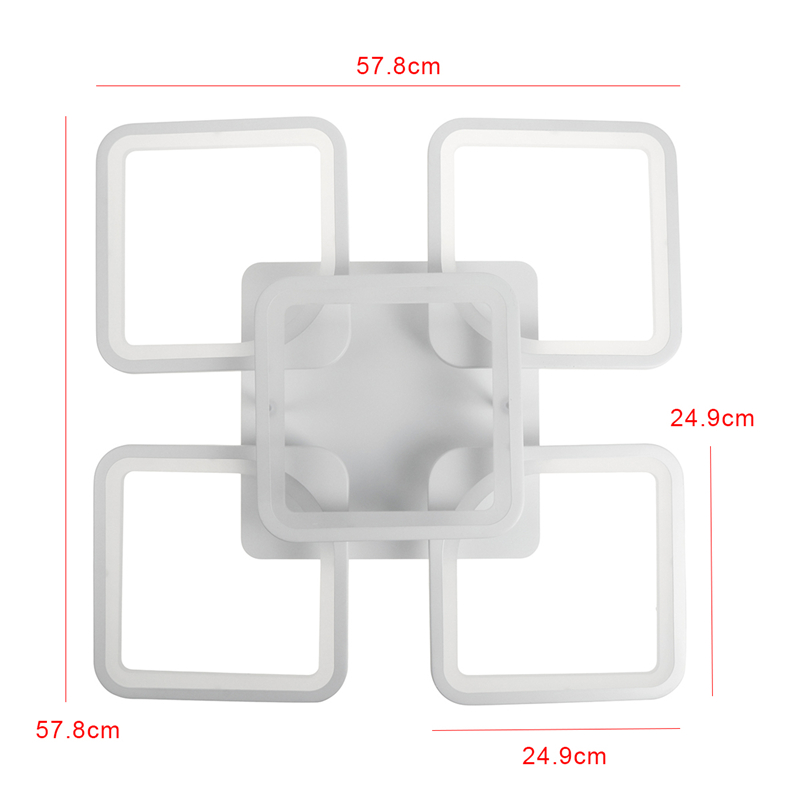 4300LM-900-LED-Ceiling-Lamp-5Pcs-Cube-Living-Room-Bedroom-Pendant-LightRemote-1745053-7