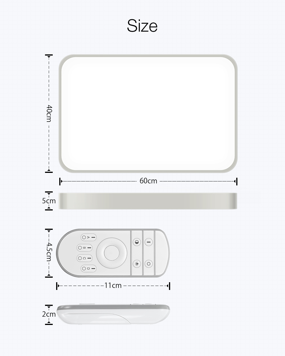 AC185-265V-48W-Stepless-Dimming-Color-Temperature-Adjustable-Remote-Control-Ultra-thin-Ceiling-Light-1637545-8