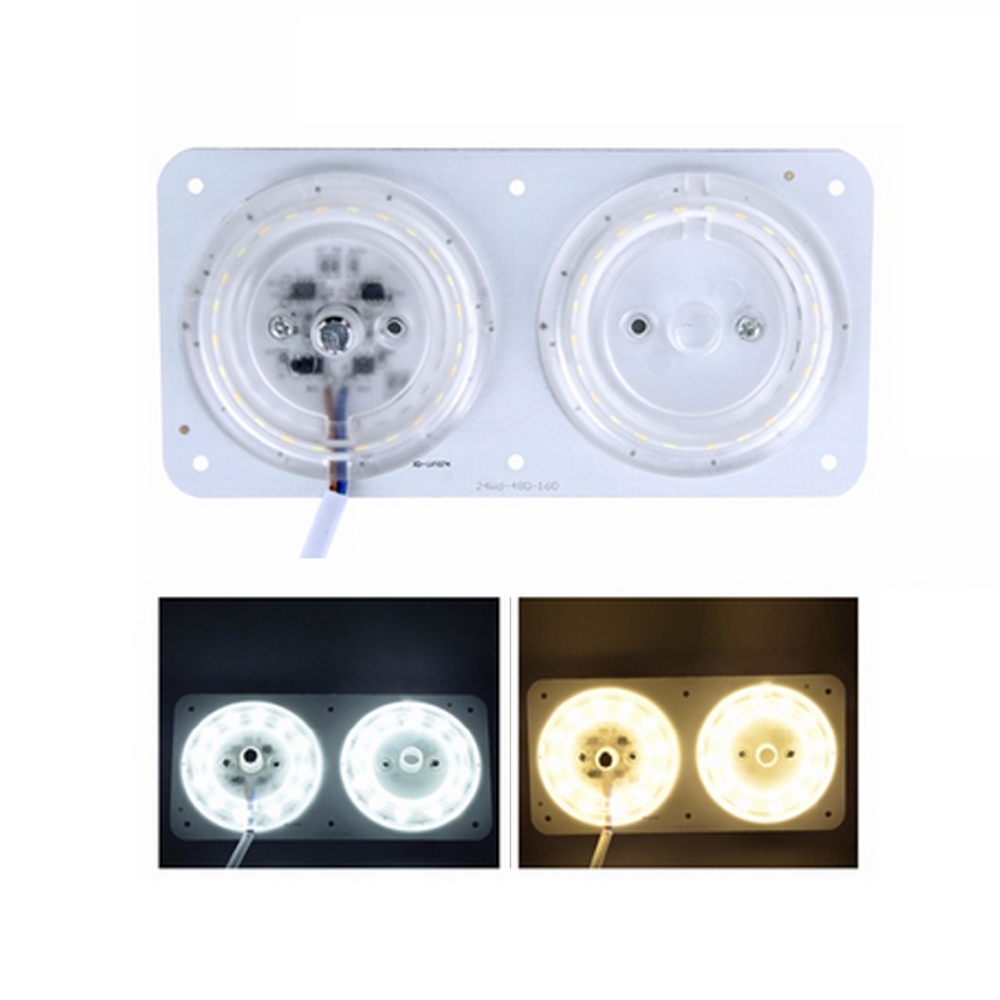 AC220V-12W-24W-LED-Ceiling-Panel-Module-Dual-Color-Temperature-Light-Source-Plate-Magnetic-Lamp-1366543-2