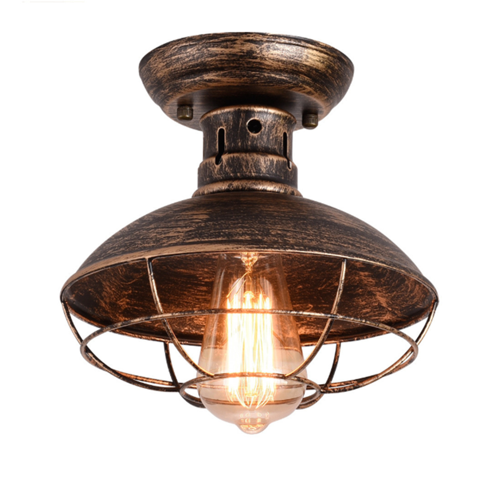 Retro-Industrial-Pendant-Light-Vintage-Ceiling-Lamp-Hanging-Fixture-OfficeHome-Without-Bulb-1741804-9