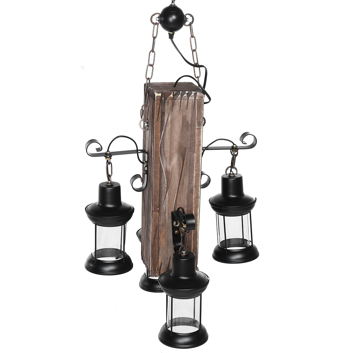 Rustic-Wood-4-Heads-Industrial-Chandelier-Iron-Ceiling-Lamp-Pendant-Light-1807280-3