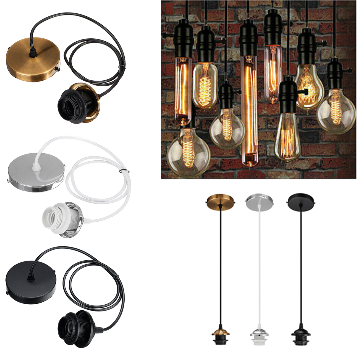 Single-Head-E27-Vintage-Industrial-Pendant-Lamp-Holder-Ceiling-Light-Bulb-Adapter-220V-1745718-1