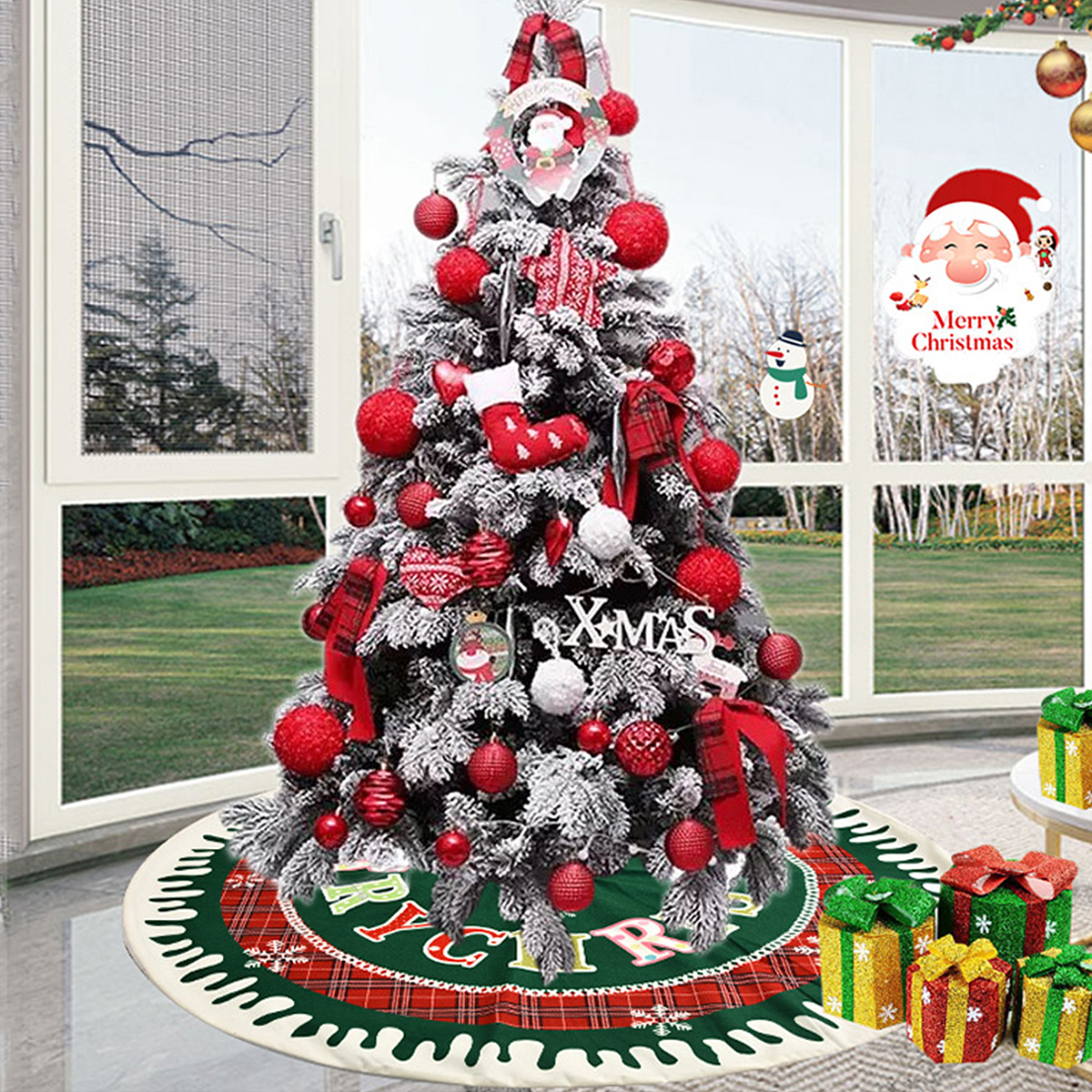 2020-Christmas-Decor-87cm-Christmas-Tree-Skirt-Mat-Edge-Border-Round-Mat-Carpet-for-Home-Living-Room-1775196-11