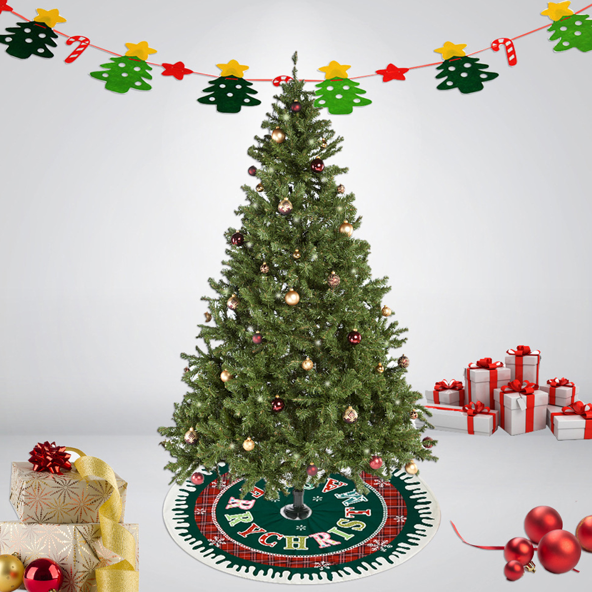 2020-Christmas-Decor-87cm-Christmas-Tree-Skirt-Mat-Edge-Border-Round-Mat-Carpet-for-Home-Living-Room-1775196-8