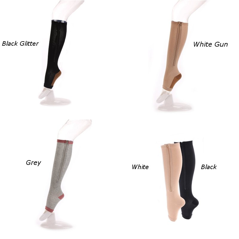 Durable-Soothe-Varicose-Veins-Compression-Socks-Stocking-Sleep-Leg-Slimming-1178568-2