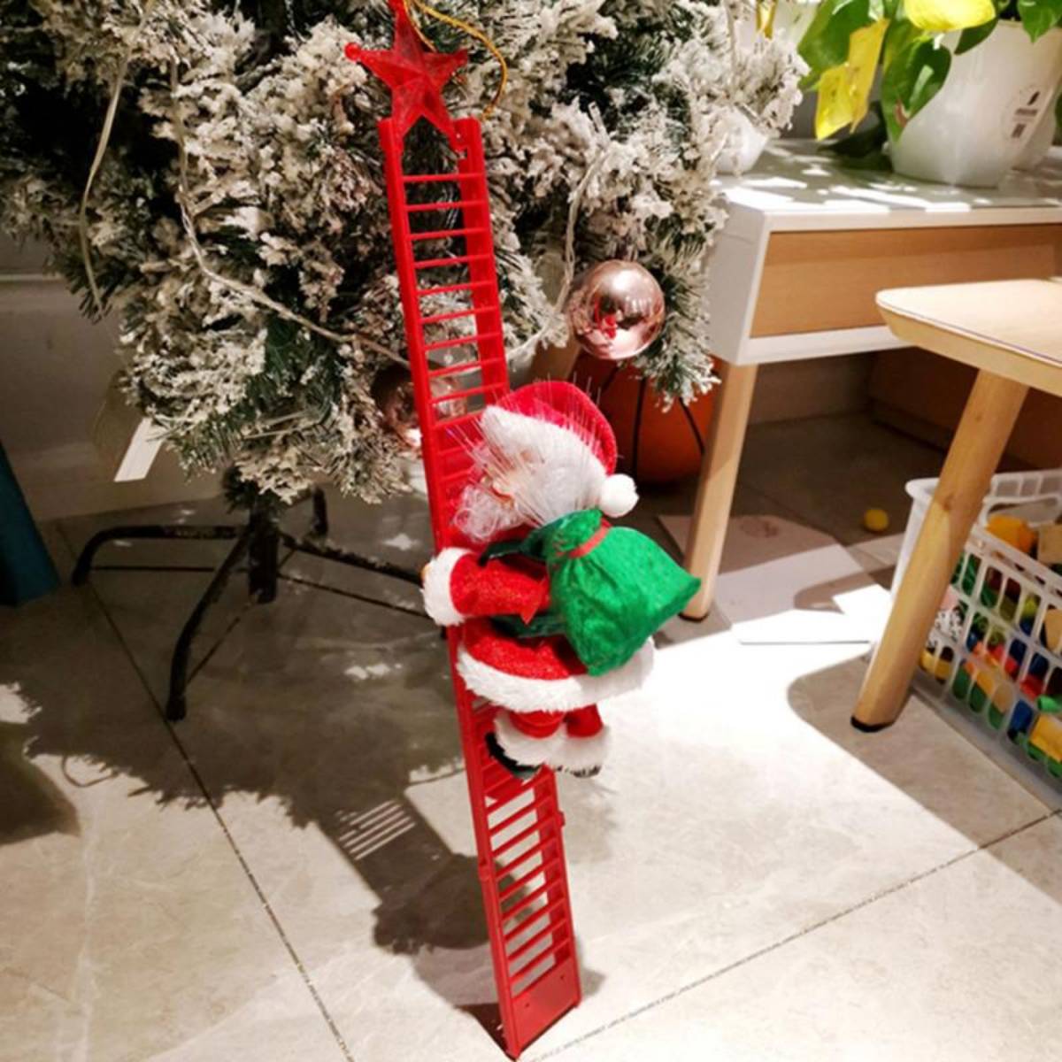 Electric-Santa-Claus-Climbing-Ladder-Music-Decor-Christmas-Tree-Ornaments-Gift-1825832-6