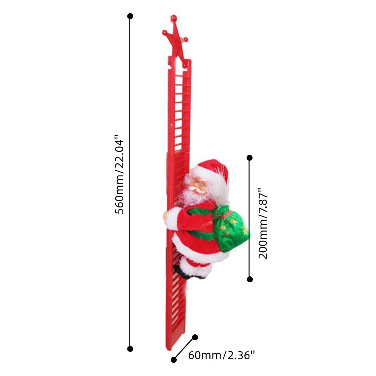 Electric-Santa-Claus-Climbing-Ladder-Music-Decor-Christmas-Tree-Ornaments-Gift-1825832-9