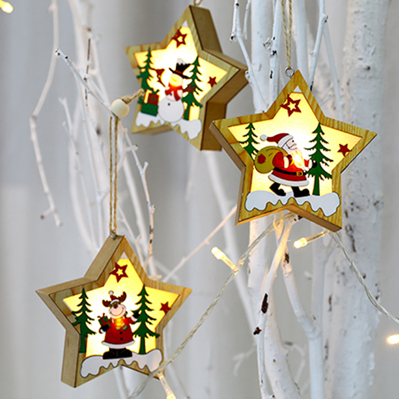 Luminous-Christmas-Wooden-Ornament-LED-Light-Santa-Claus-Deer-Decorations-Lamp-Xmas-1600695-4