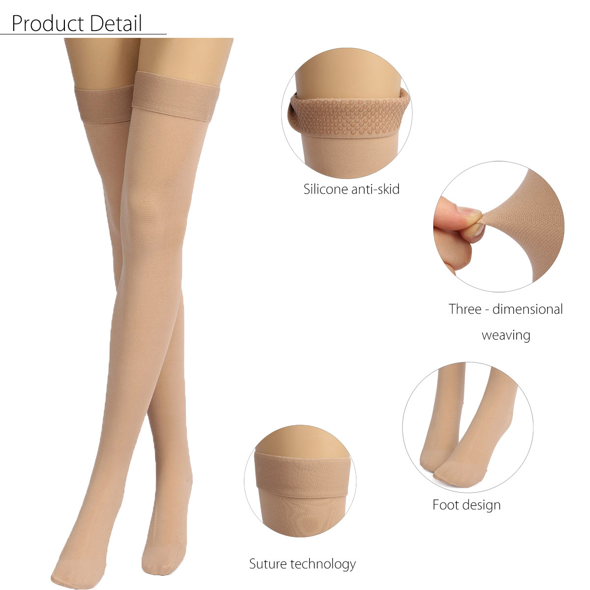 Skin-Color-Anti-Skid-Compression-Thigh-Stocking-Prevent-Varicose-Vein-Socks-Pain-Relief-Close-Toe-1122135-5