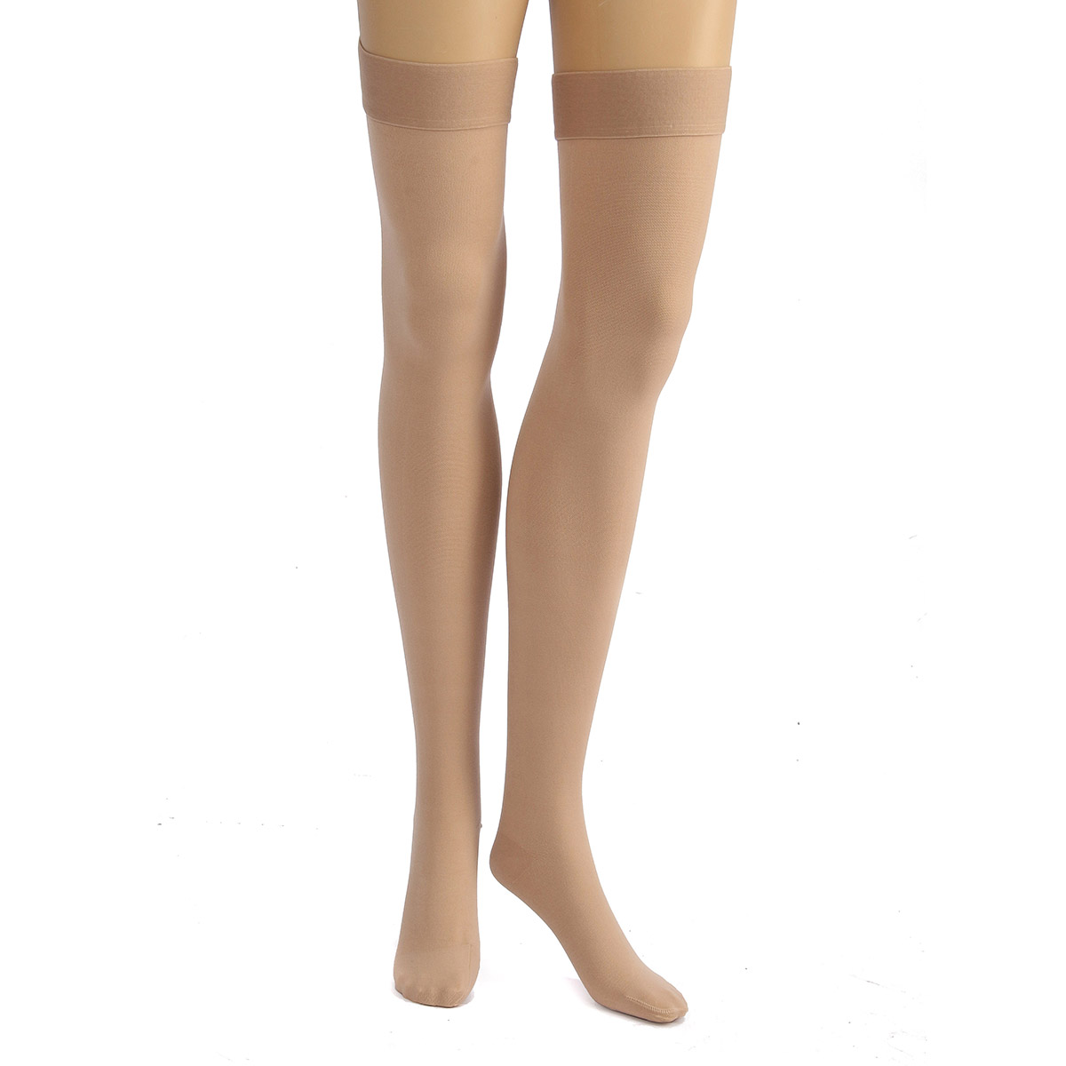 Skin-Color-Anti-Skid-Compression-Thigh-Stocking-Prevent-Varicose-Vein-Socks-Pain-Relief-Close-Toe-1122135-9