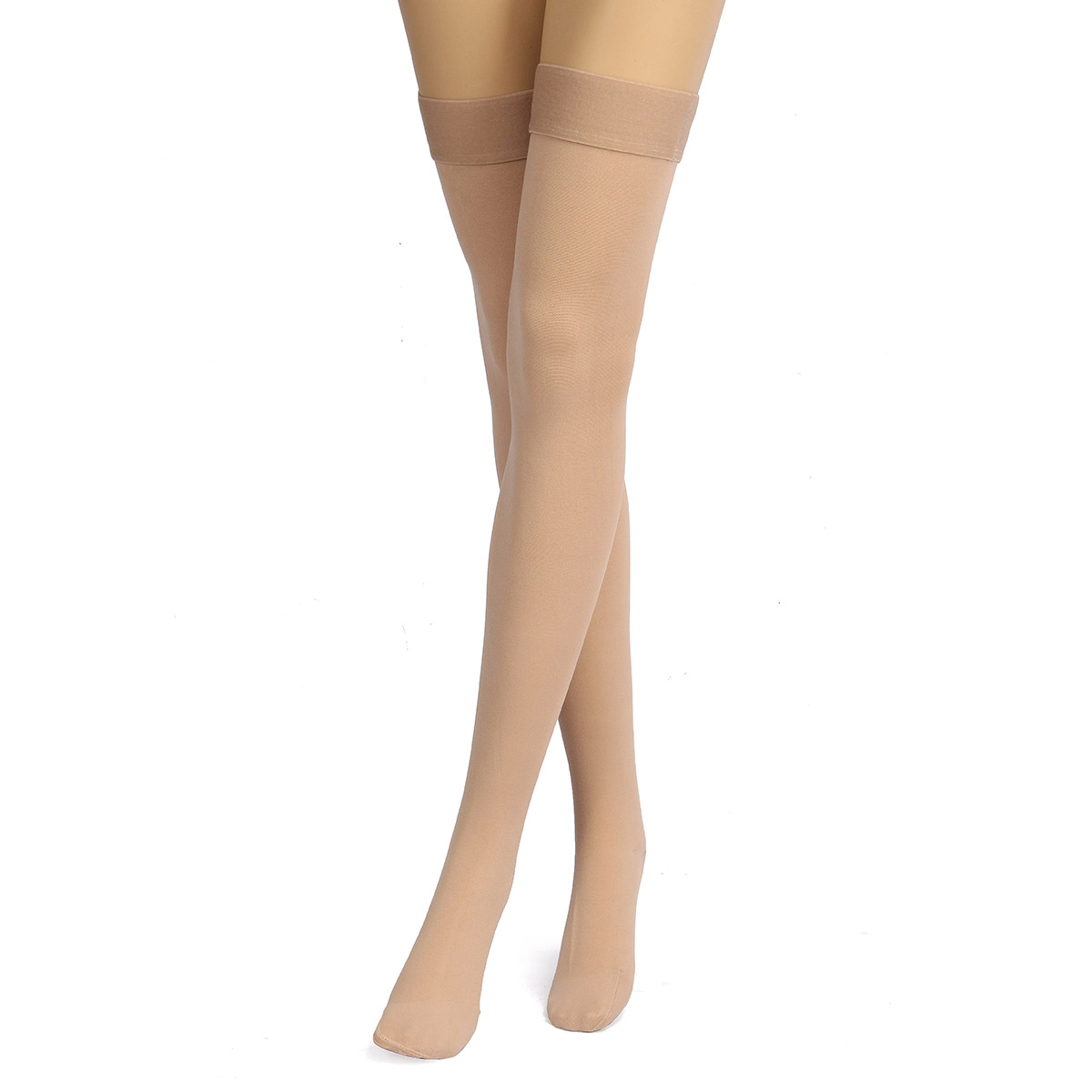 Skin-Color-Anti-Skid-Compression-Thigh-Stocking-Prevent-Varicose-Vein-Socks-Pain-Relief-Close-Toe-1122135-10