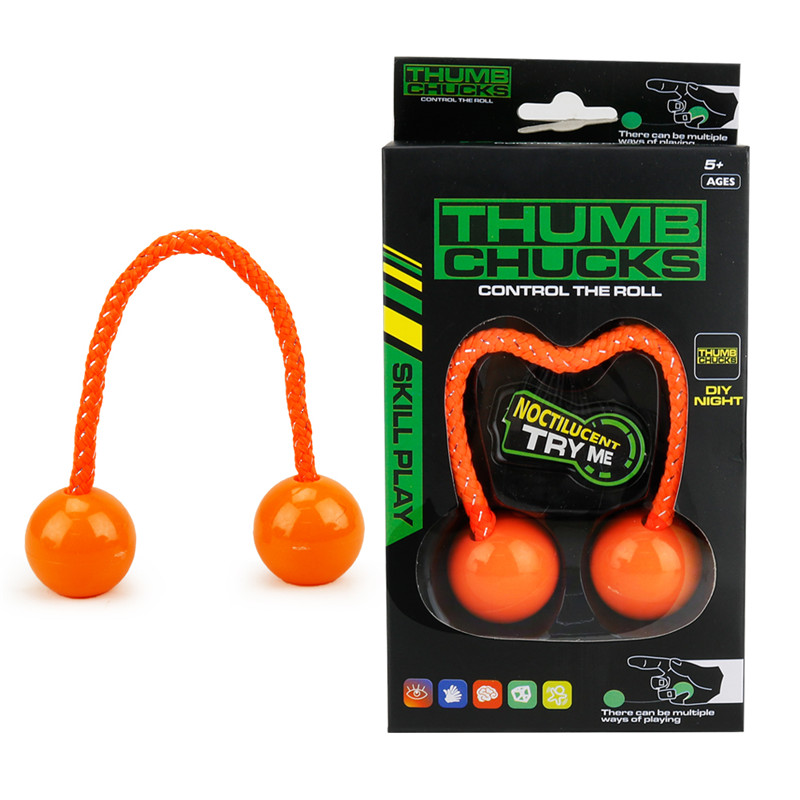 Knuckles-Fidget-Yoyo-Begleri-Bundle-Control-Roll-Game-Anti-Stress-Toy-1158337-4