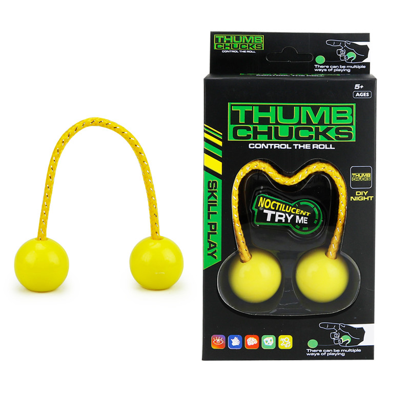 Knuckles-Fidget-Yoyo-Begleri-Bundle-Control-Roll-Game-Anti-Stress-Toy-1158337-6