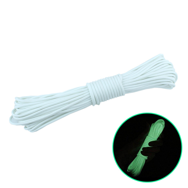 Nylon-20M-Fluorescent-Climbing-Camping-Tent-Rope-9-Strands-Luminous-High-strength-Paracord-1307876-7