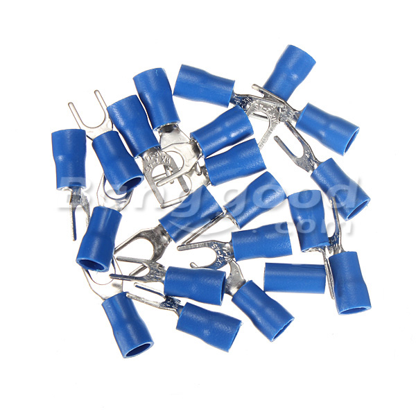 20pcs-Heat-Shrink-Blue-Wiring-Crimp-Butt-Fork-Terminals-Connectors-90011-8