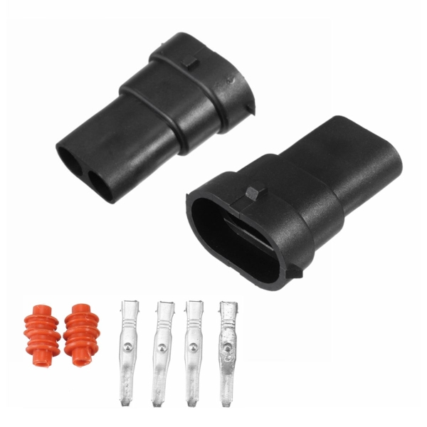 2PCS-H8-H9-H11-880-881-Male-Connector-HIDLED-Plug-Socket-Adaptor-Wiring-Harness-Waterproof-1195122-1