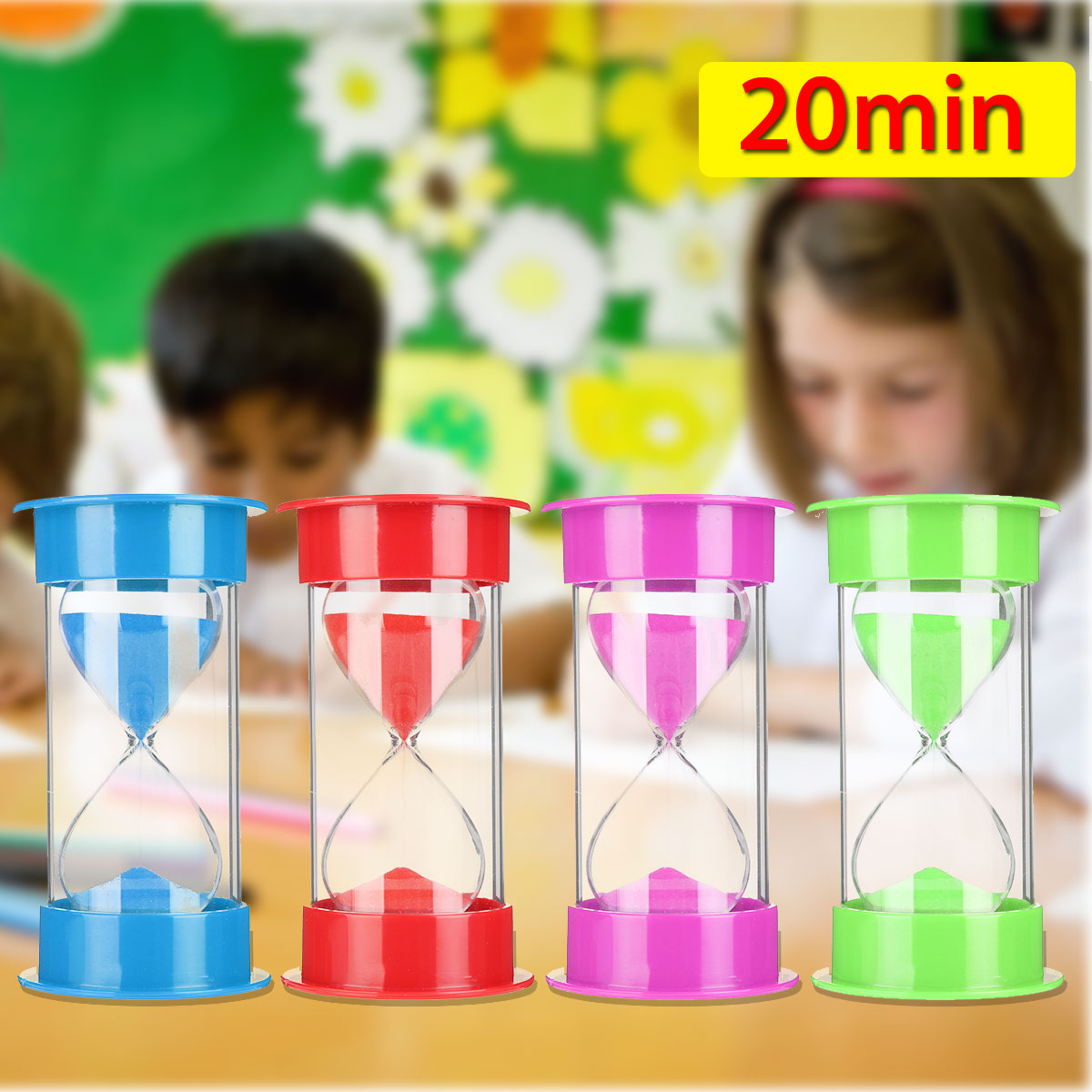 20-Minutes-12cm-Sandglass-Timer-Hourglass-Glass-Sand-Clock-Egg-Kid-Decor-Gift-1546465-2
