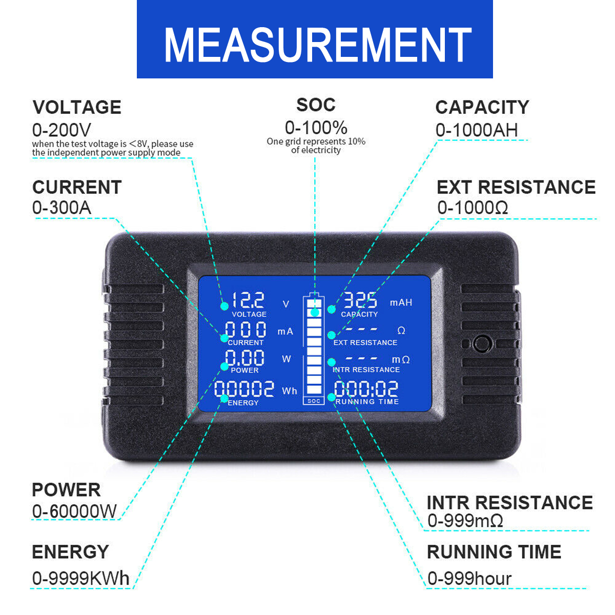 DC-Multifunction-Battery-Monitor-Meter-50A200A300A-LCD-Display-Digital-Current-Multimeter-Voltmeter--1608007-6