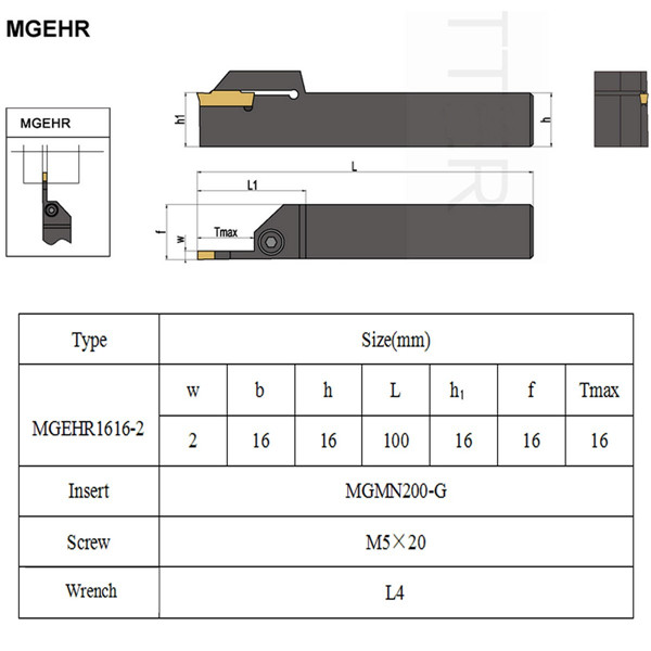 Drillpro-MGEHR-1616-2-1616100mm-External-Grooving-Lathe-Tool-Holder-With-10pcs-MGMN200-Insert-1057712-1