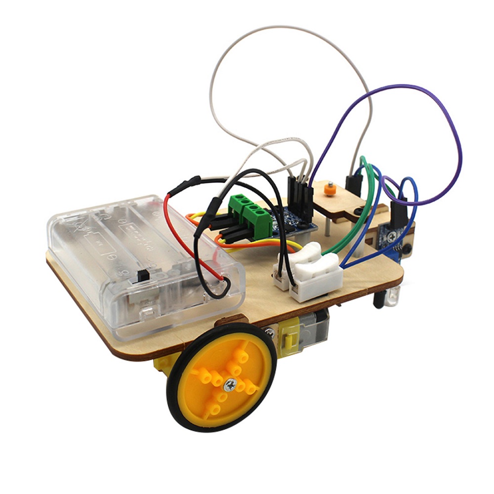 Smart-Robot-Truck-Chassis-Kit-Steam-Education-Learning-Electronic-Circuit-for-Arduino-DIY-Toy-1708690-2
