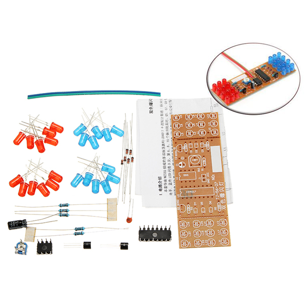 DIY-Double-Color-Flashing-Lights-Kit-Electronic-Production-NE555CD4017-Practice-Learning-Kit-1161503-1