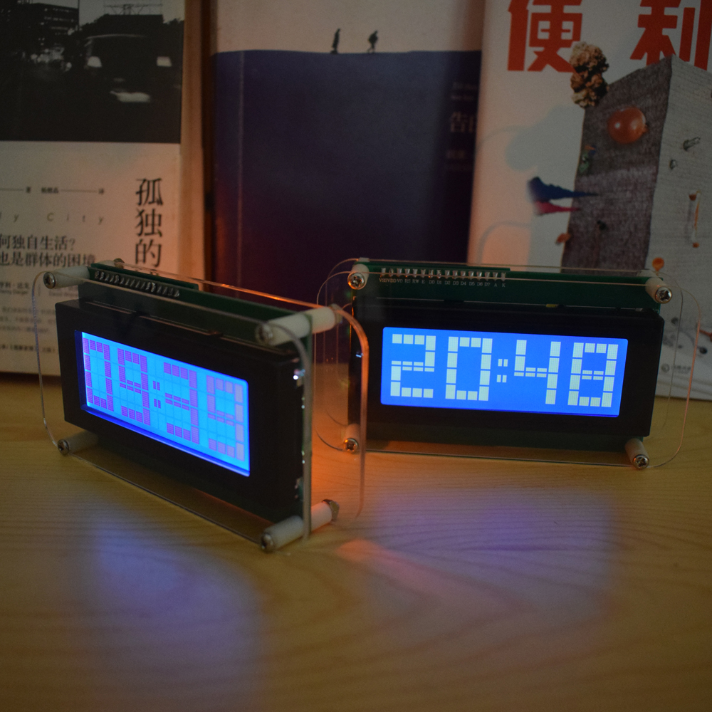 Geekcreitreg-Multifunctional-LCD-Music-Spectrum-Large-Font-DS3231-Clock-DIY-Kit-1663302-5