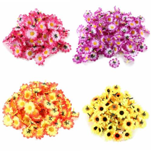 100Pcs-Artificial-Daisy-Gerbera-Heads-Silk-Flowers-Wedding-Birthday-Party-Decorations-1633164-3