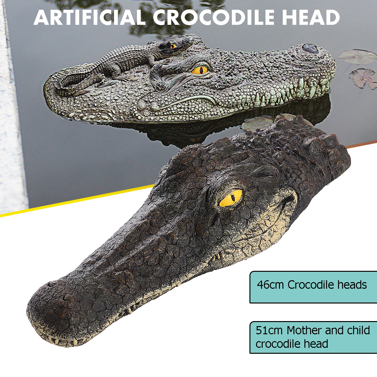 2-Styles-Artificial-Floating-Crocodile-Head-Garden-Pond-Pool-Decoration-Ornament-1724231-1