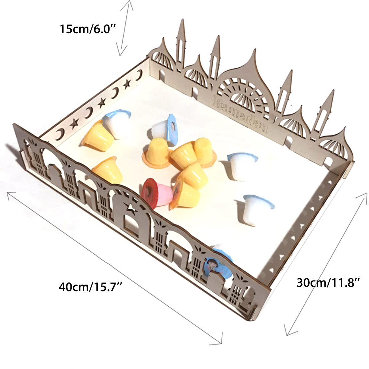 30x40x15cm-Wooden-Ramadan-Food-Plate-Festival-Fruit-Holder-Household-Decorations-1484584-3