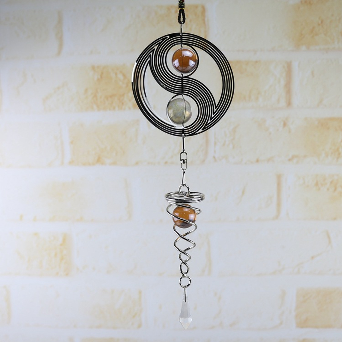 Metal-Hanging-Garden-Wind-Spinner-Round-Crystal-Ball-Bell-Garden-Home-Ornament-1682662-3