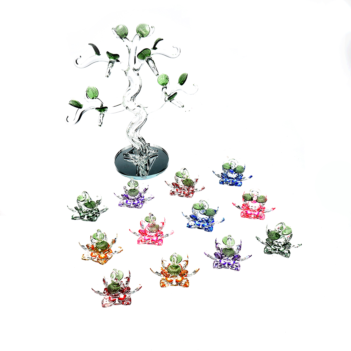 Transparent-Chirstmas-Tree-Hanging-Ornaments-60mm-Crystal-Glass-Lotus-Miniature-Figurine-Home-Decora-1453798-10