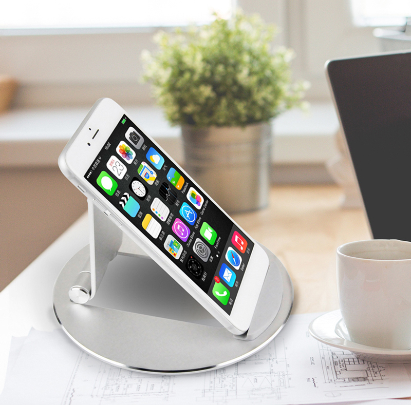 Bakeey-Aluminum-Alloy-Tablet--Phone-Holder-Portable-Foldable-Online-Learning-Live-Streaming-Desktop--1809512-1