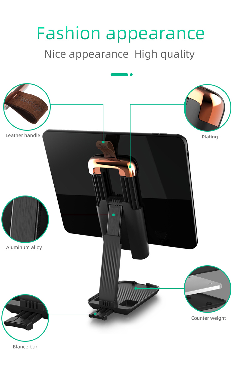 Bakeey-Folding-Stretchable-Phone-Tablet-Holder-Stand-Desktop-Bracket-for-iPad-Pro-POCO-F3-Devices-be-1858694-4